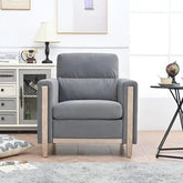 Bellemave® Comfortable Solid Wood 1 Seater Sofa - Bellemave